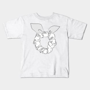 cute hair scrunchie Kids T-Shirt